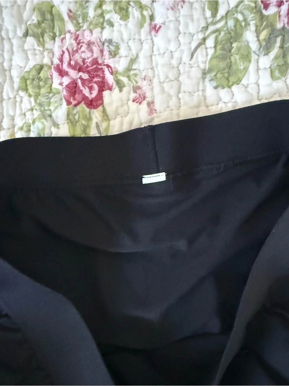 ALO Yoga Black Pleated Miniskirt